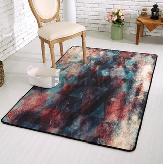Hot Sell Inexpensive Print Polyester Rug